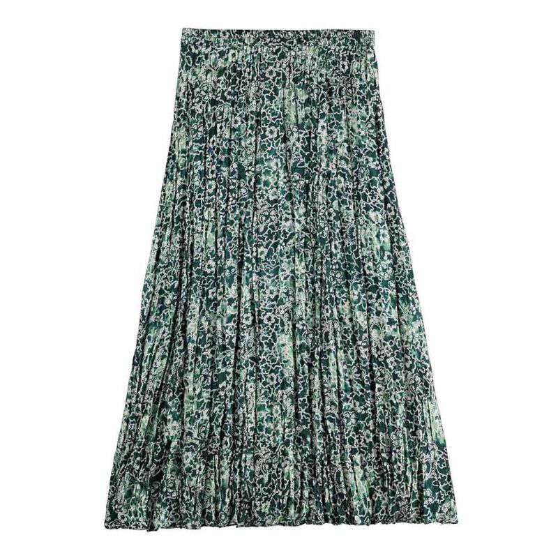 Scotch & Soda Pleated Crinkle Skirt image number 1